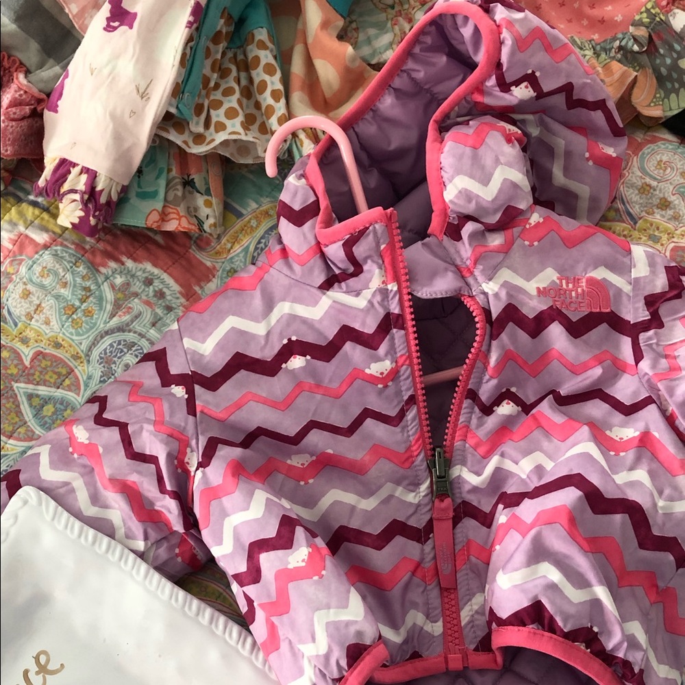 Infant North Face 0/3 EUC worn once for 30 min